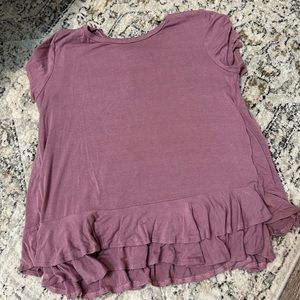 Girls ruffle top